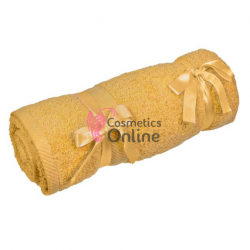 Prosop din bumbac pentru coafor, cosmetica sau manichiura 30x50 GALBEN, art MJ 1195687